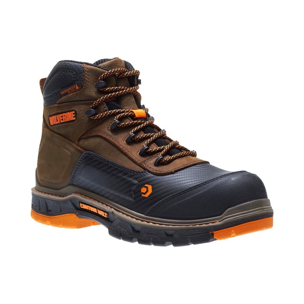 Wolverine Sz 11 EW Overpass Mid Composite Toe Boots CarbonMAX abrasion resistant